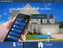 Tablet Screenshot of alamoagent.com